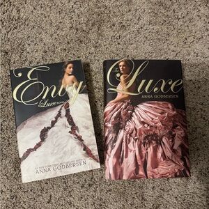 Anna Godbersen Luxe Series Books - Envy and The Luxe
